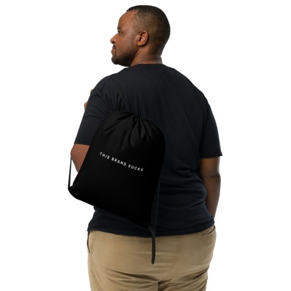 Anonimosalentino-Unisex Drawstring bag-This Brand Sucks