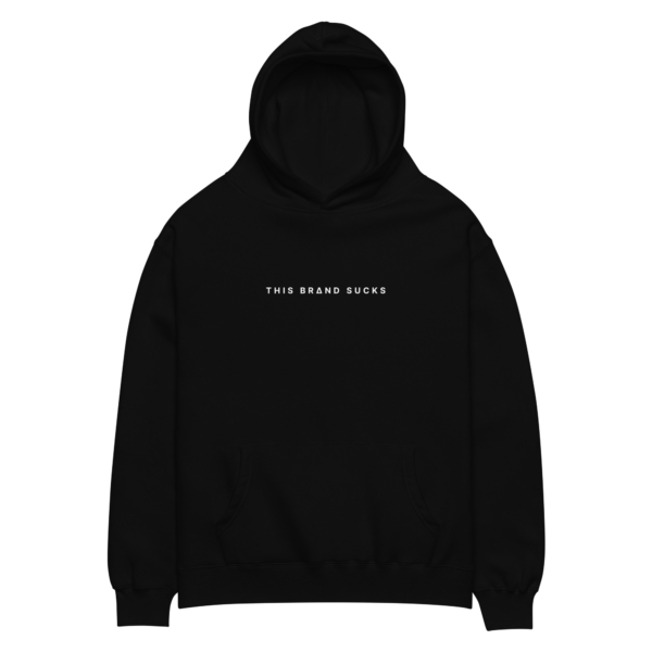 Unisex oversized hoodie