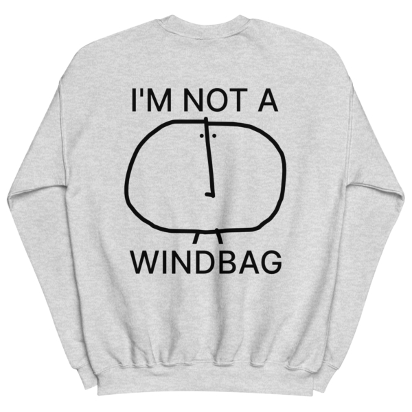 Anonimosalentino - Unisex Sweatshirt Black Who the Fuck? - Who the Fuck?