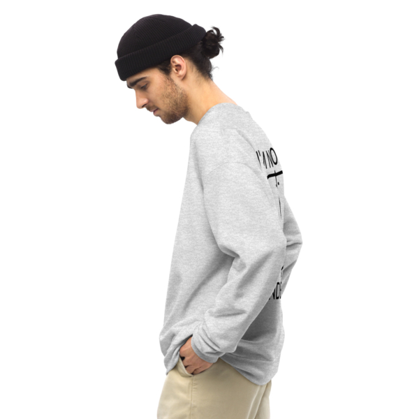 Anonimosalentino - Unisex Sweatshirt Black Who the Fuck? - Who the Fuck?