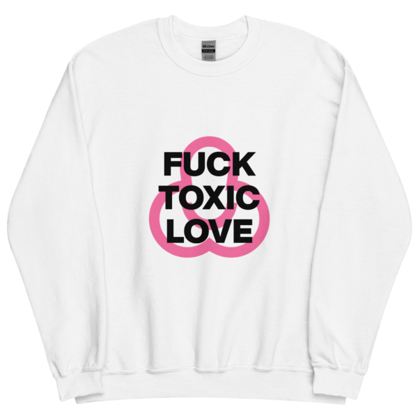 Anonimosalentino- Felpa Fuck Toxic Love-Fuck Toxic Love