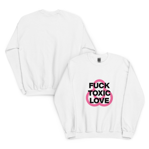 Anonimosalentino- Felpa Fuck Toxic Love-Fuck Toxic Love